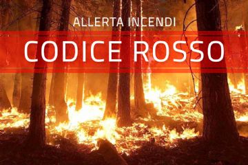 Dicharazione stato di massima pericolosità per gli incendi boschivi